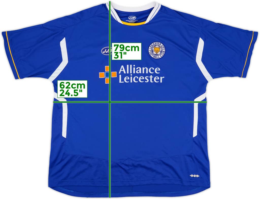 2005-06 Leicester Home Shirt - 9/10 - (XXL)