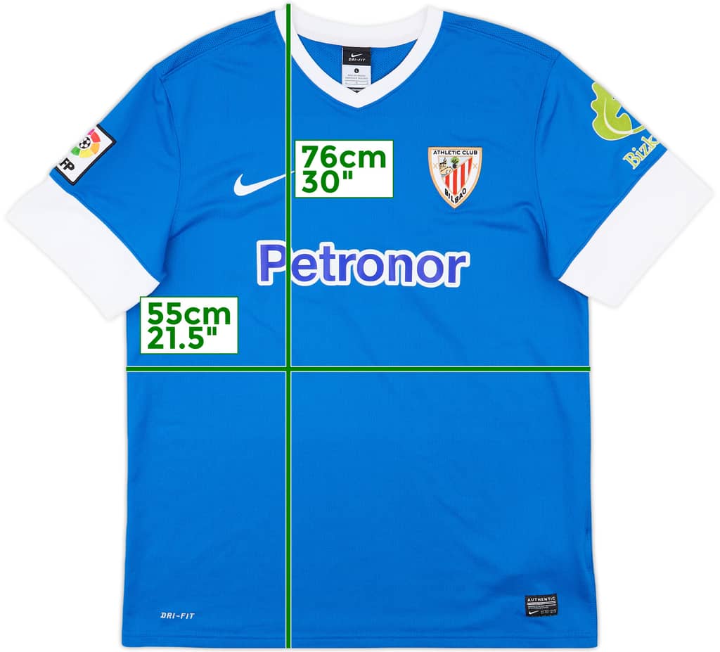 2013-14 Athletic Bilbao Away Shirt - 9/10 - (L)