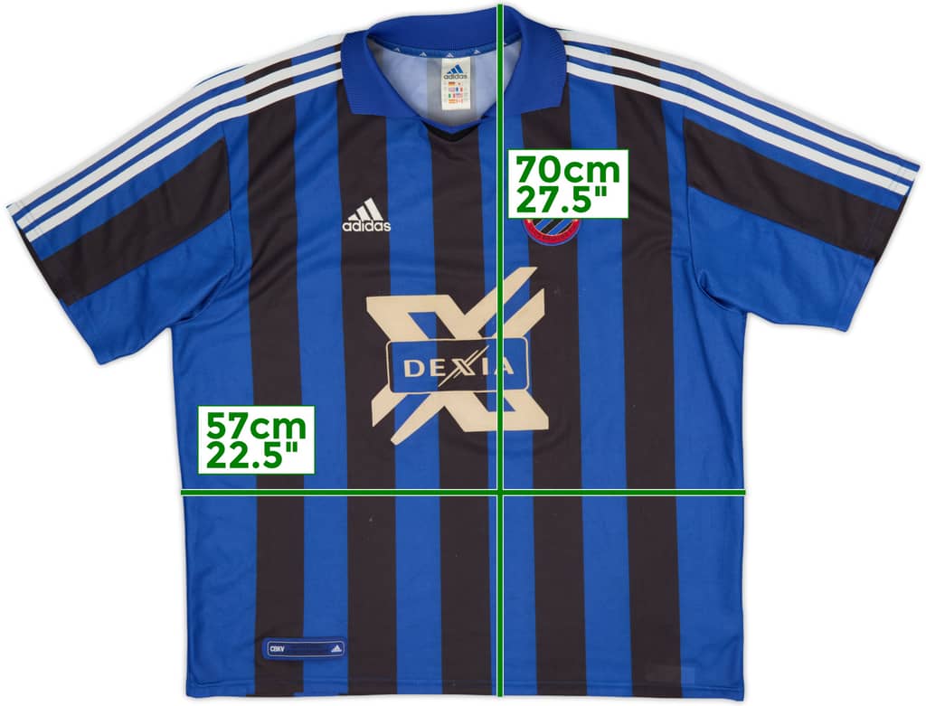 2000-02 Club Brugge Home Shirt - 6/10 - (XXL)