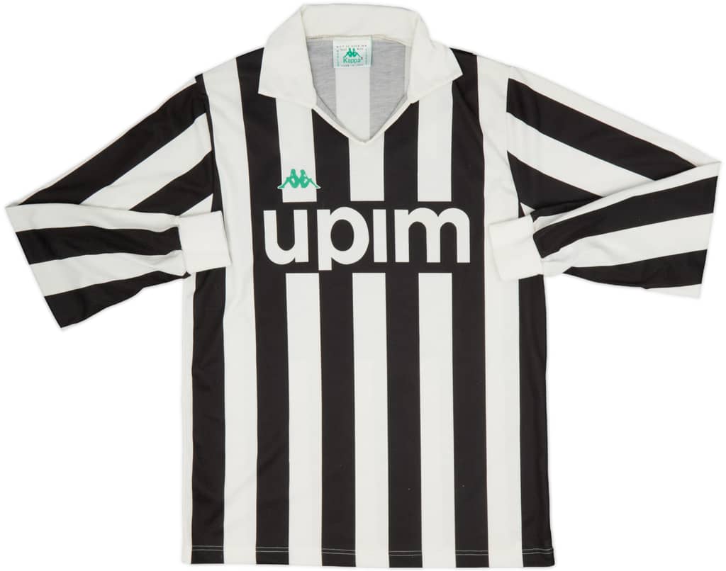 1991-92 Juventus Home L/S Shirt - 8/10 - (M)