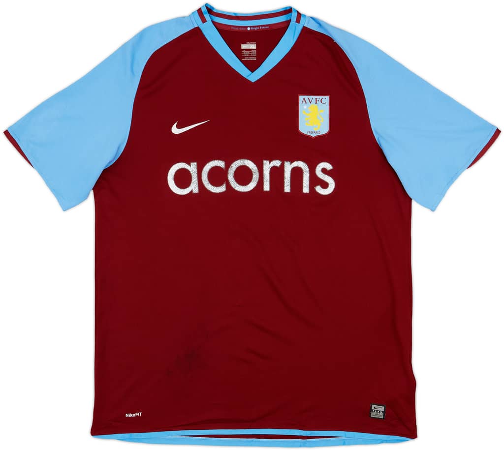 2008-09 Aston Villa Home Shirt - 5/10 - (XL)