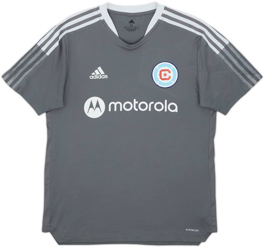 2021-22 Chicago Fire adidas Training Shirt - 7/10 - (M)