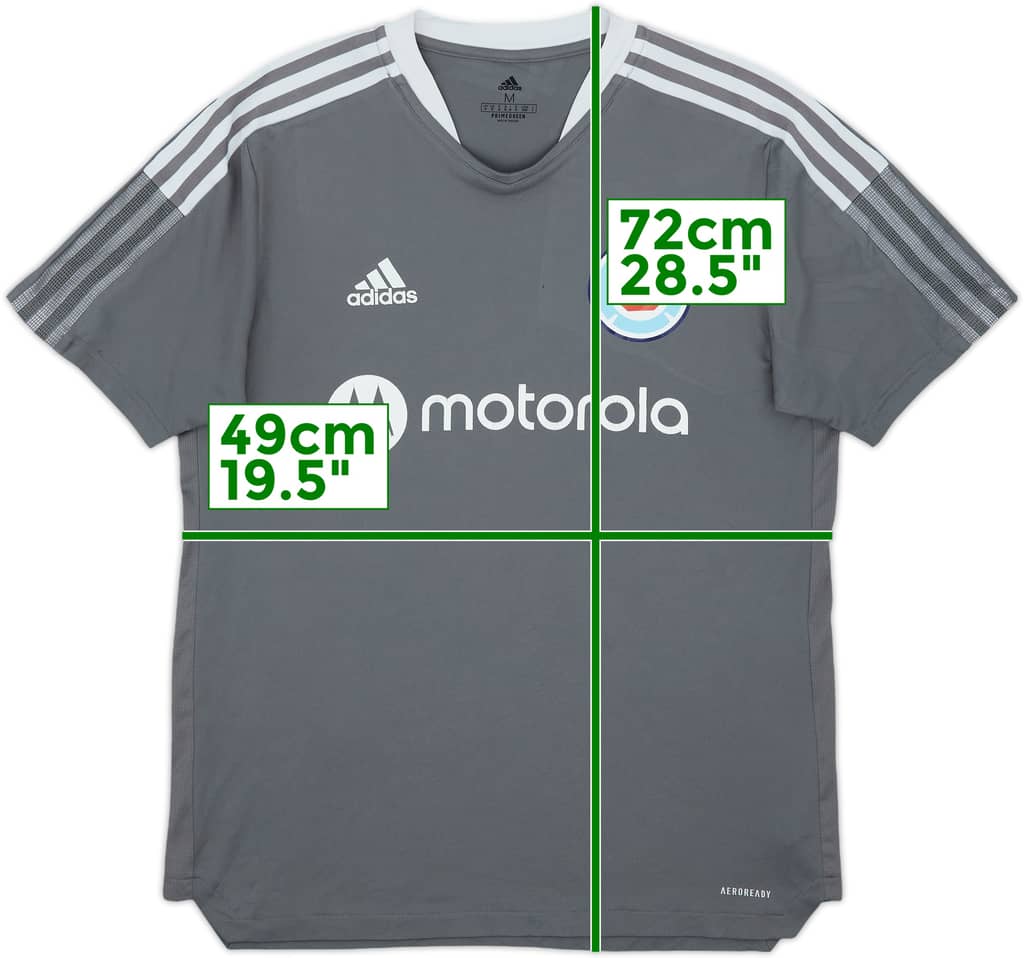 2021-22 Chicago Fire adidas Training Shirt - 7/10 - (M)
