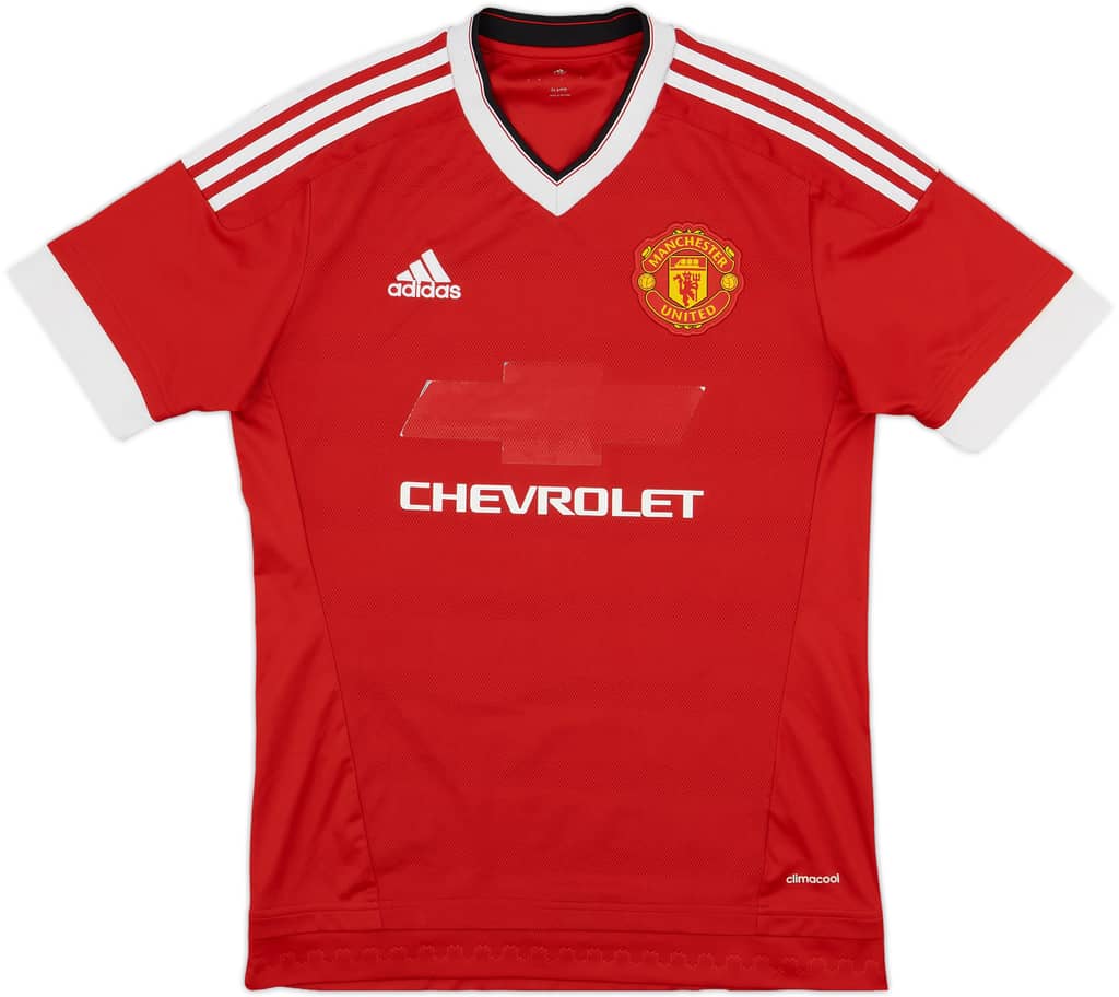 2015-16 Manchester United Home Shirt - 4/10 - (S)