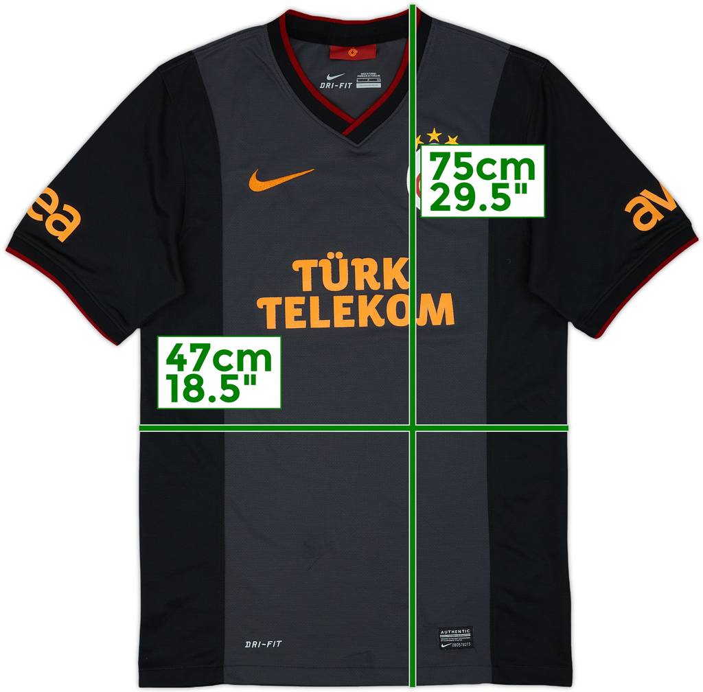 2013-14 Galatasaray Away Shirt - 7/10 - (S)