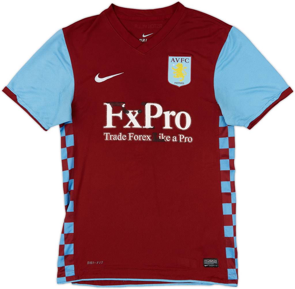 2010-11 Aston Villa Home Shirt - 4/10 - (S)