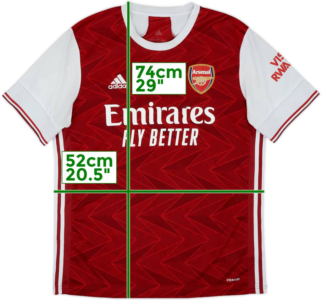 2020-21 Arsenal Home Shirt - 4/10 - (L)