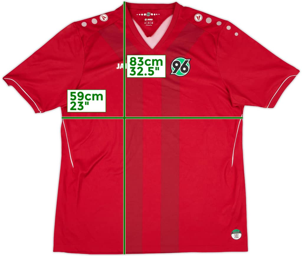 2014-15 Hannover 96 Home Shirt - 6/10 - (XXL)