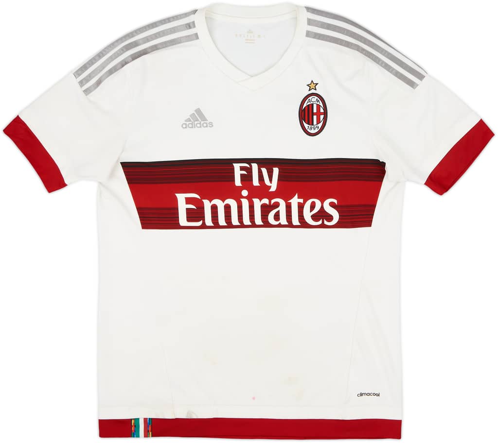 2015-16 AC Milan Away Shirt - 5/10 - (M)