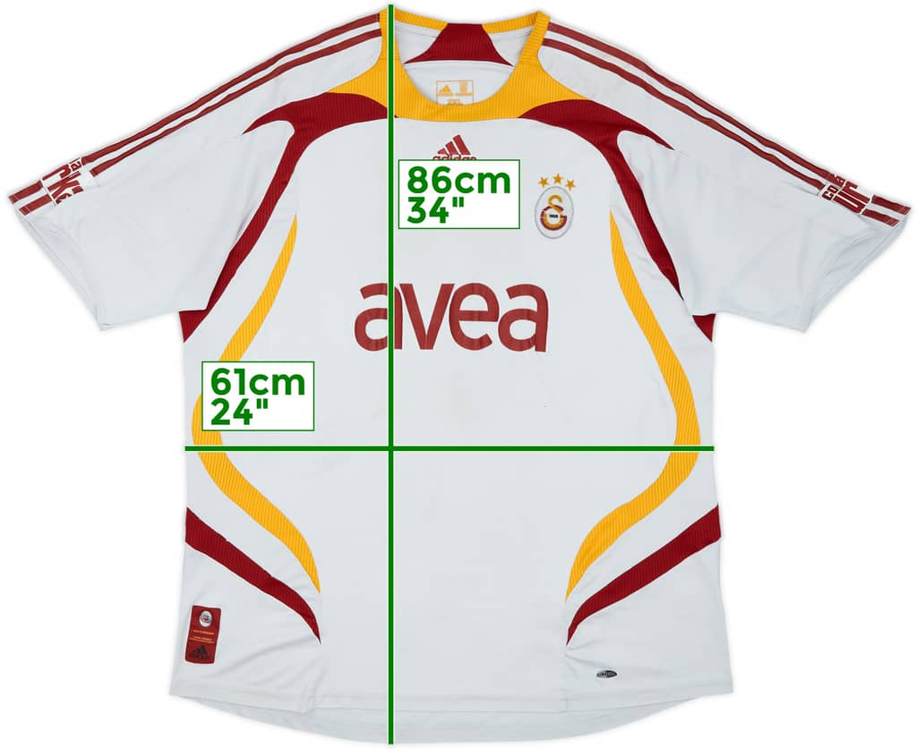2007-09 Galatasaray Away Shirt - 4/10 - (XXL)