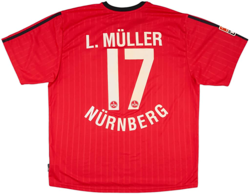 2004-05 Nurnberg Match Issue Home Shirt L. Muller #17