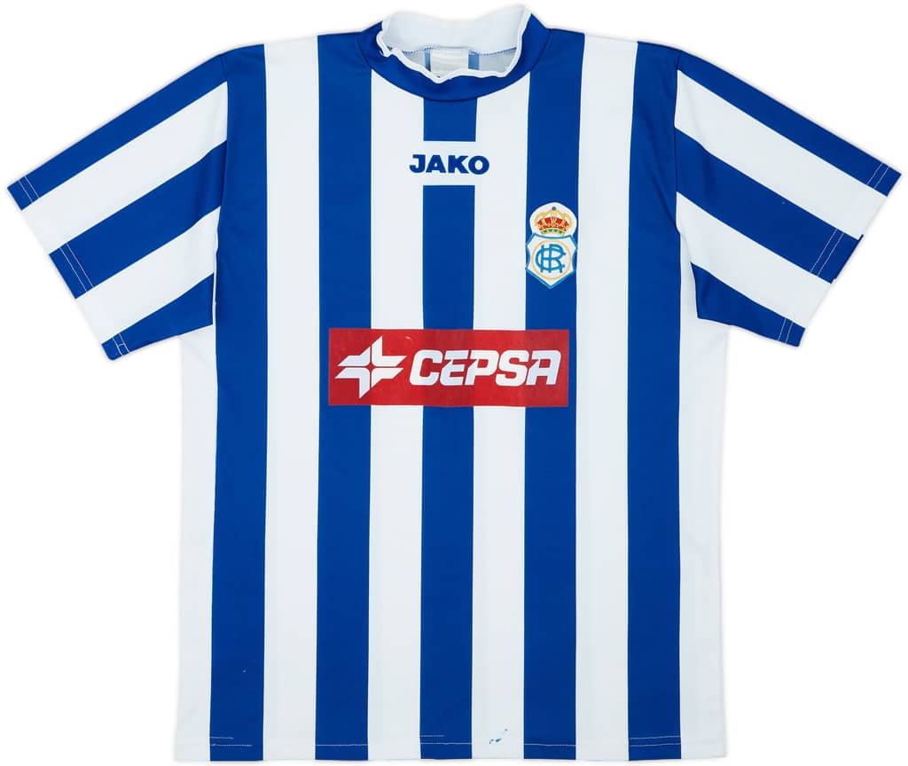 2005-06 Recreativo Huelva Home Shirt - 6/10 - (M)