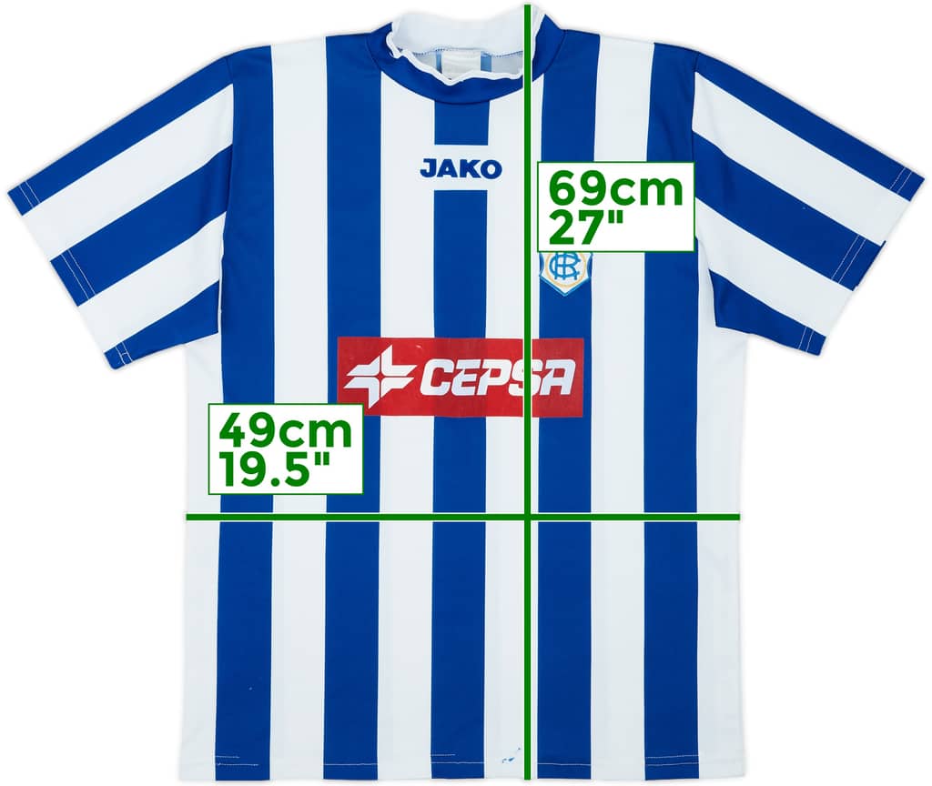 2005-06 Recreativo Huelva Home Shirt - 6/10 - (M)