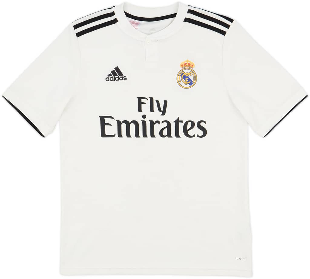 2018-19 Real Madrid Home Shirt - 7/10 - (XL.Boys)