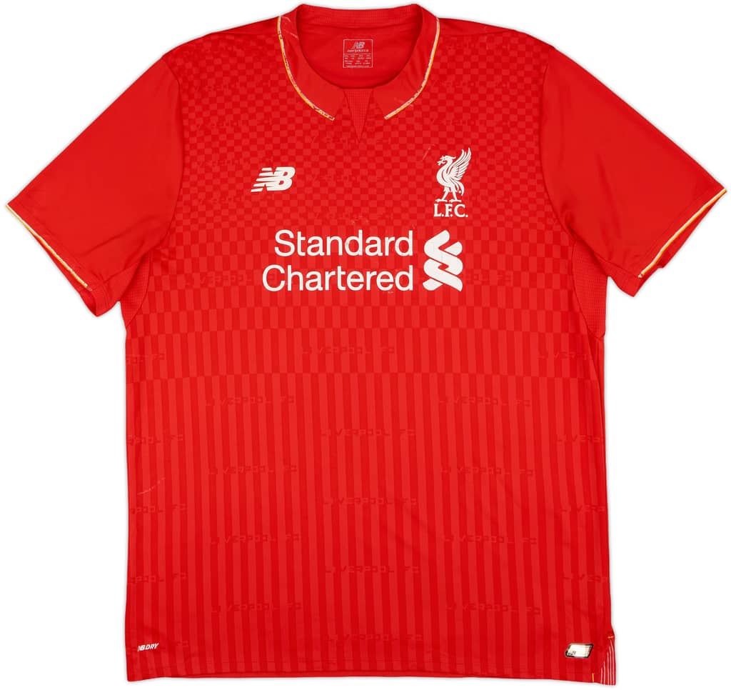 2015-16 Liverpool Home Shirt - 4/10 - (XXL)