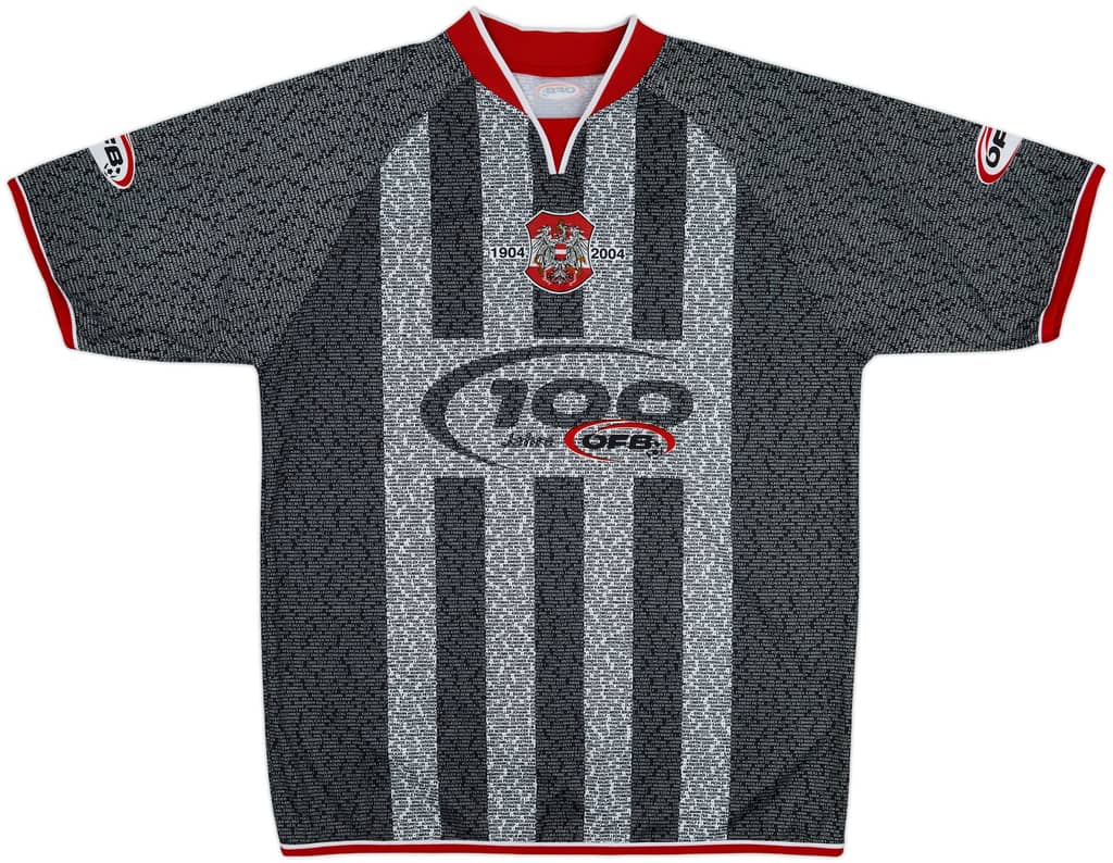 2004 Austria OFB 100 Jahre Anniversary Shirt - 10/10 - (L)