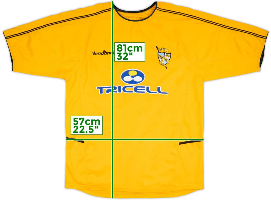 2003-04 Port Vale Away Shirt - 8/10 - (L)