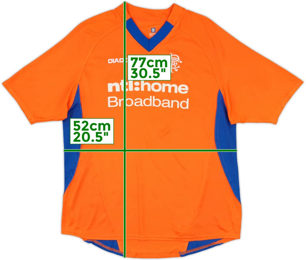 2002-03 Rangers Away Shirt - 9/10 - (M)