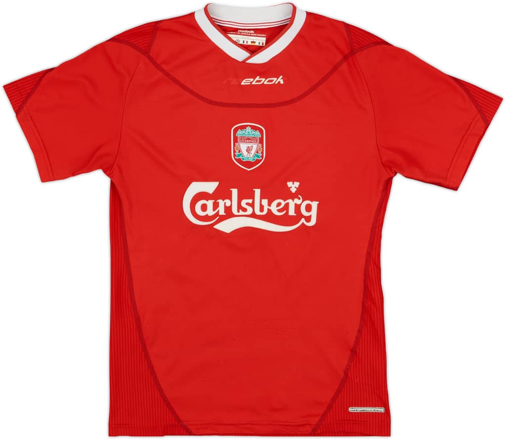 2002-04 Liverpool Home Shirt - 4/10 - (XS)