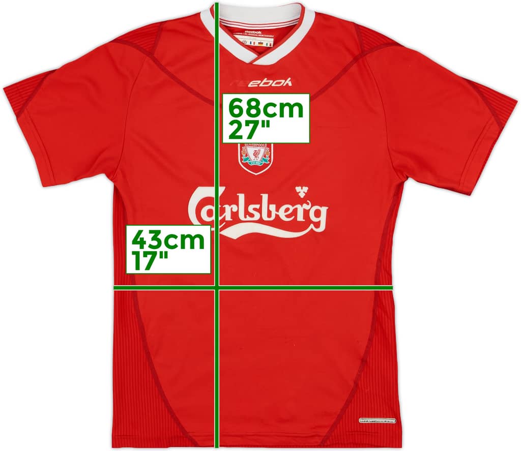 2002-04 Liverpool Home Shirt - 4/10 - (XS)