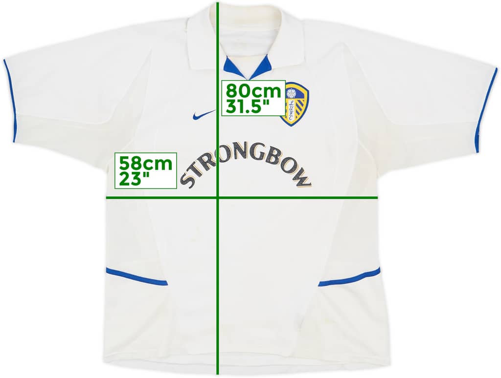 2002-03 Leeds United Home Shirt - 5/10 - (L)