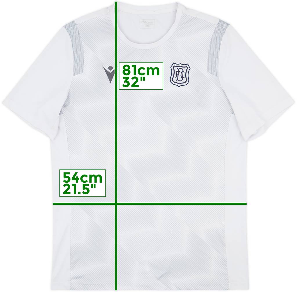 2020-21 Dundee FC Macron Training Shirt - 7/10 - (XXL)
