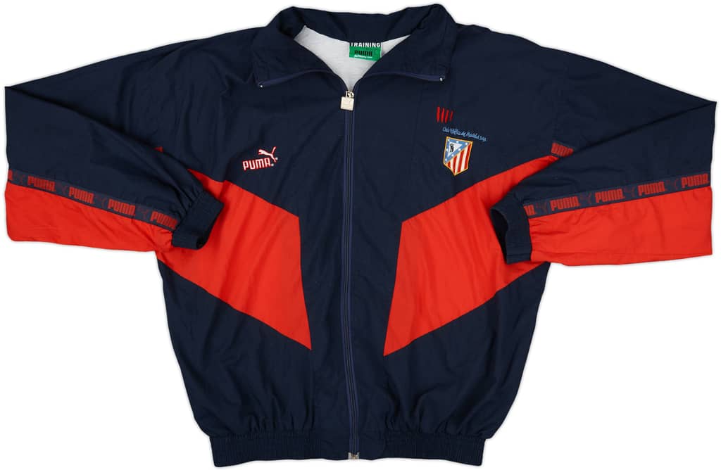 1996-98 Atletico Madrid Puma Track Jacket - 9/10 - (XL)