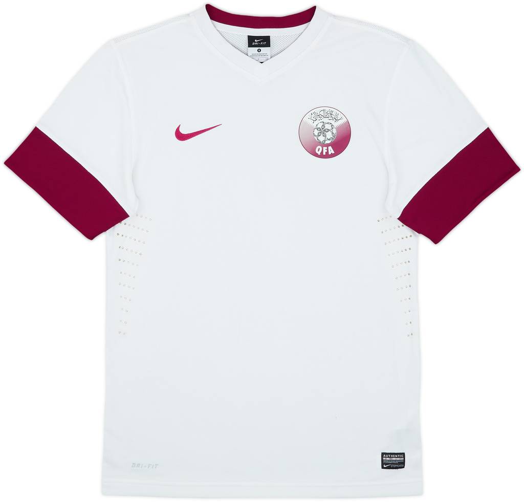 2012-14 Qatar Player Issue Away Shirt - 6/10 - (S)
