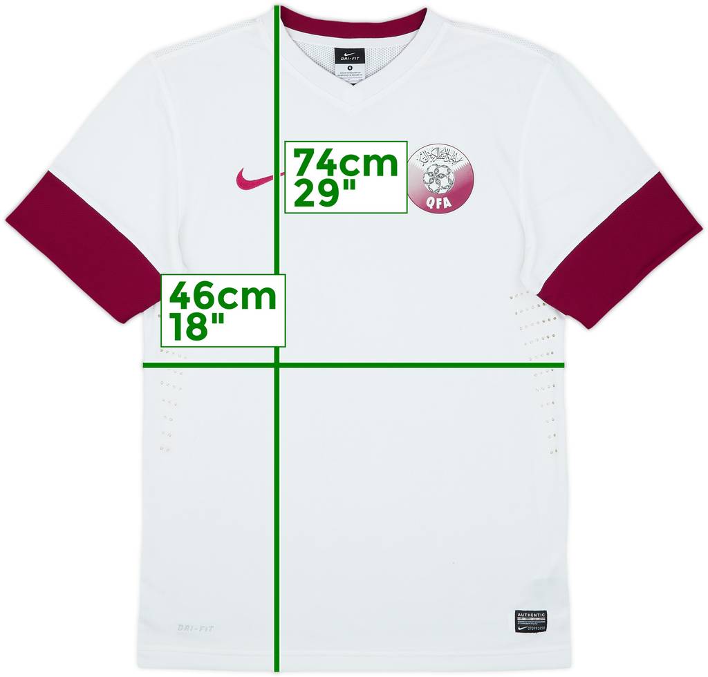 2012-14 Qatar Player Issue Away Shirt - 6/10 - (S)
