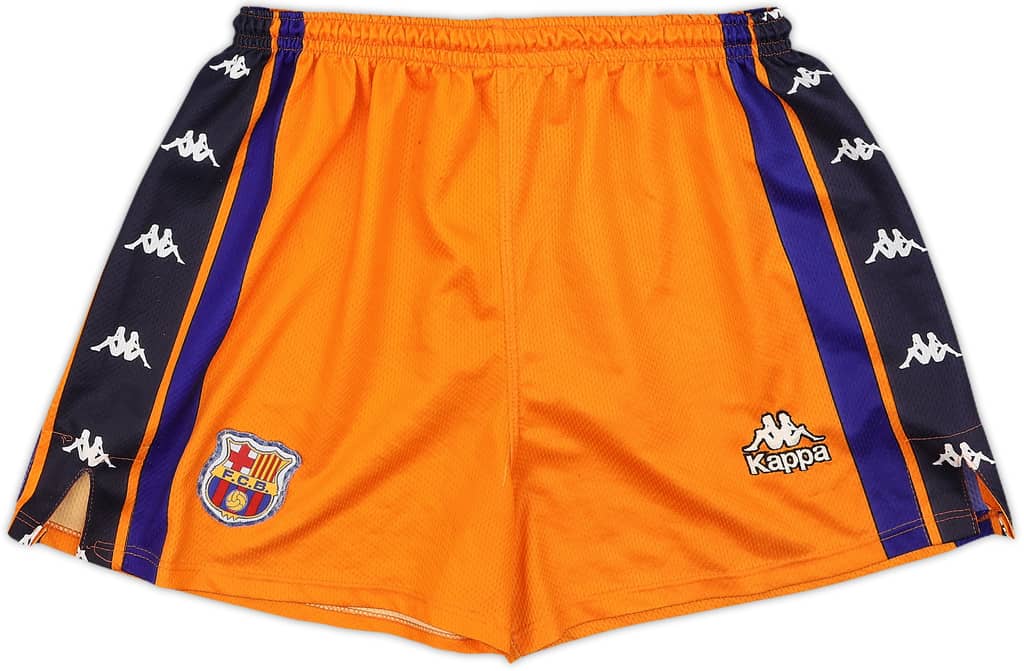 1997-98 Barcelona Away Shorts - 6/10 - (S)