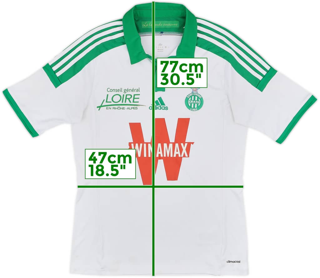 2014-15 Saint Etienne Away Shirt - 7/10 - (M)