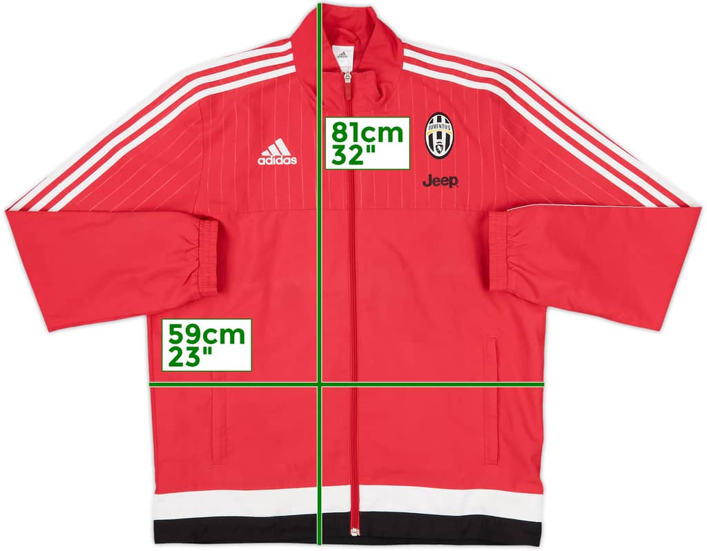 2015-16 Juventus adidas Track Jacket - 9/10 - (L)