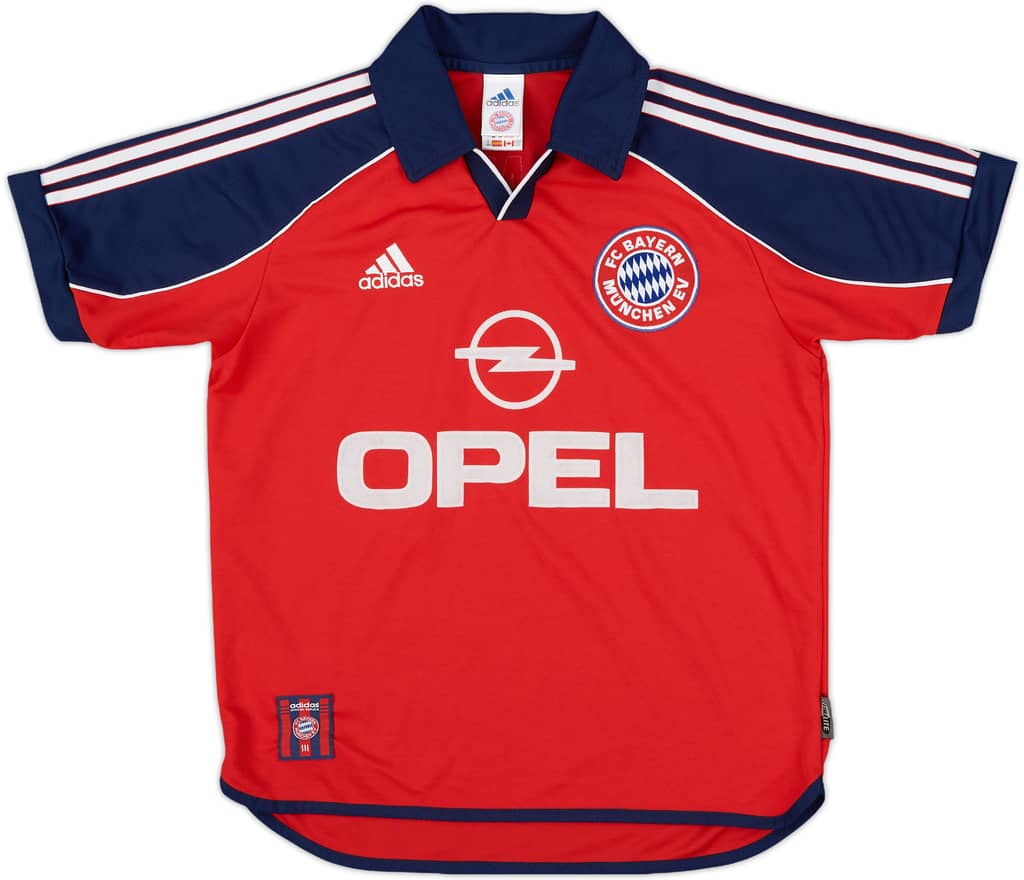 1999-01 Bayern Munich Home Shirt - 8/10 - (Y)