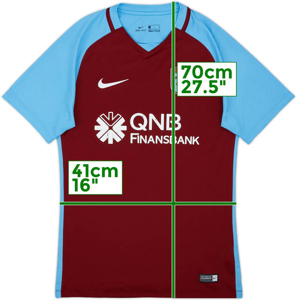 2017-18 Trabzonpsor Home Shirt - 6/10 - (S)