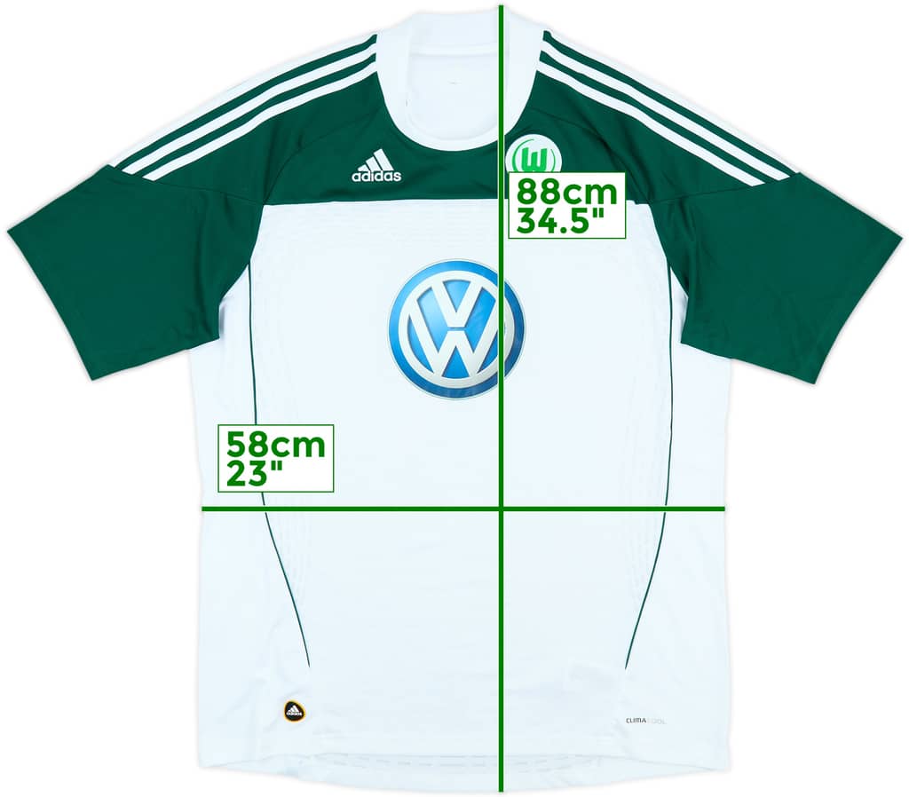 2010-11 Wolfsburg Home Shirt - 9/10 - (XL)
