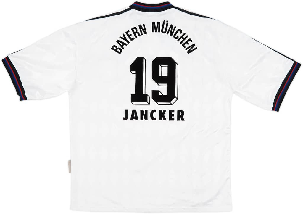 1996-98 Bayern Munich Away Shirt Jancker #19 - 9/10 - (XL)
