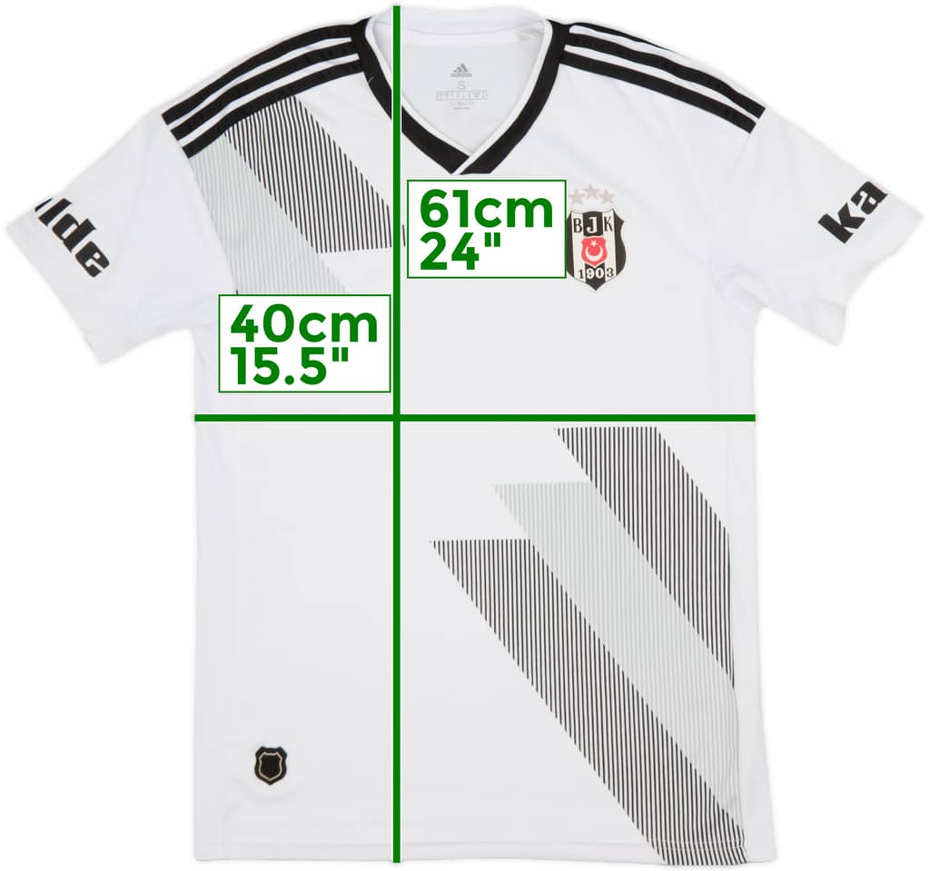 2019-20 Besiktas Home Shirt - 4/10 - (S)
