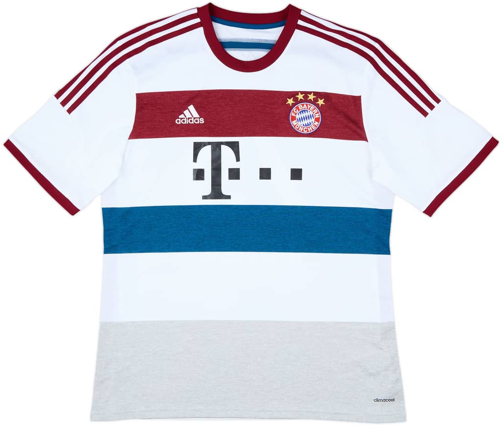 2014-15 Bayern Munich Away Shirt Muller #25 - 9/10 - (XL)