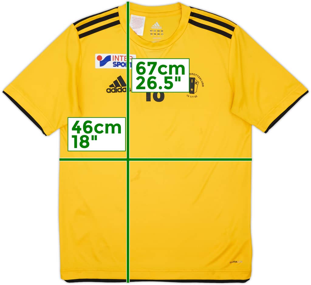 2012-13 adidas Template Shirt #18 - 6/10 - (L.Boys)