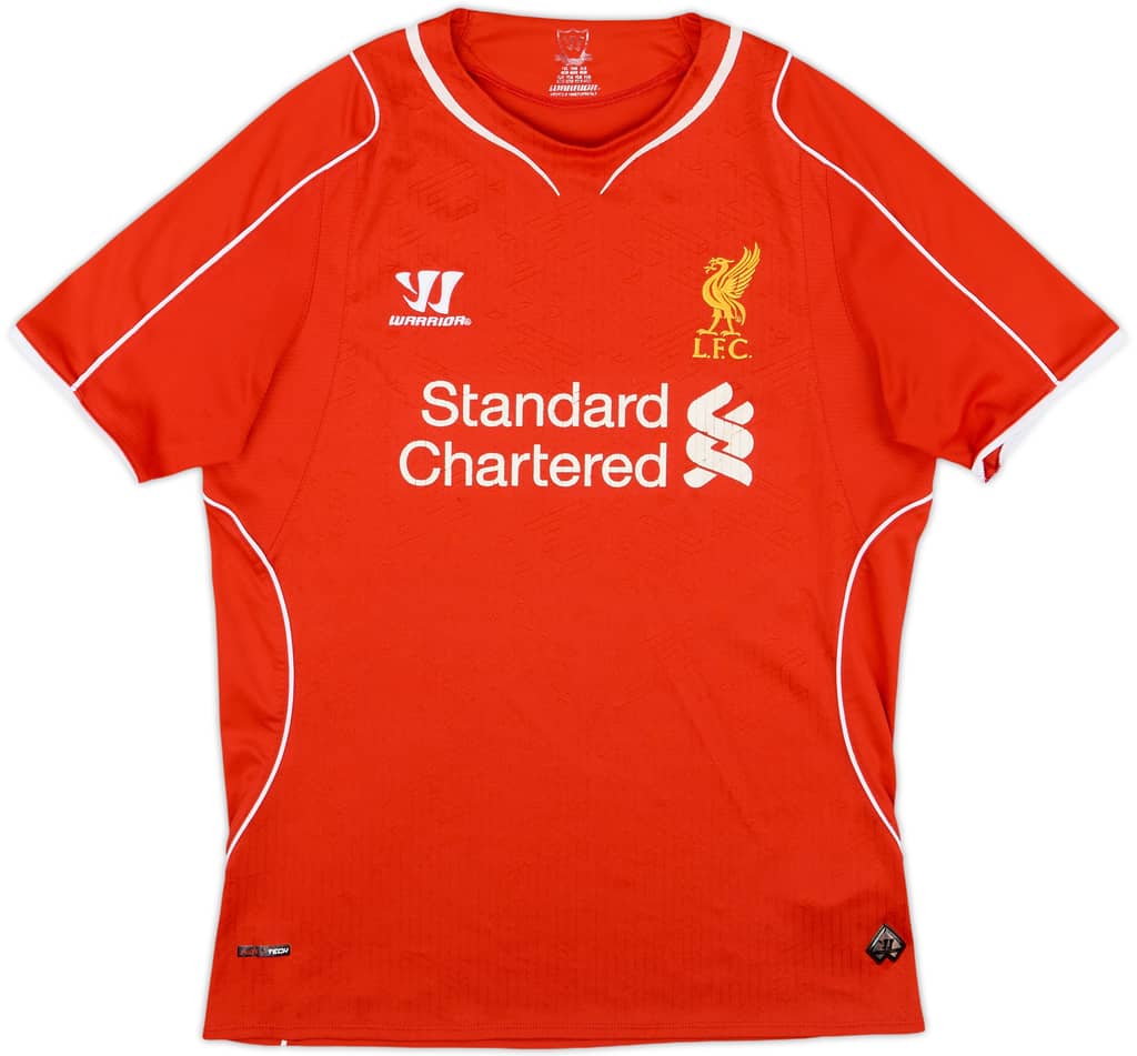 2014-15 Liverpool Home Shirt - 6/10 - (XL.Boys)