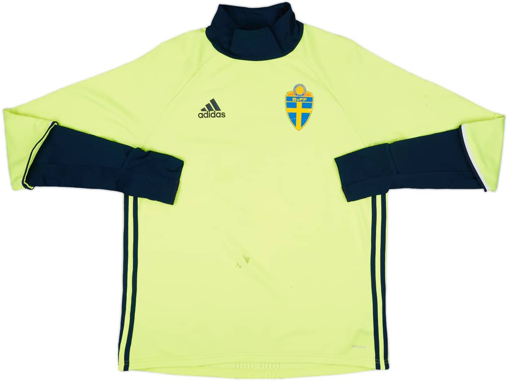 2015-16 Sweden adidas Sweat Top - 5/10 - (L)