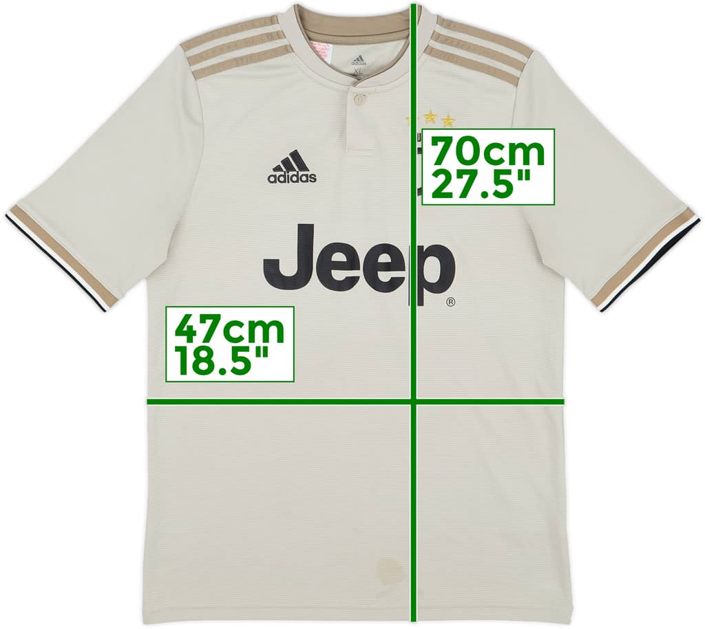 2018-19 Juventus Away Shirt - 8/10 - (XL.Boys)