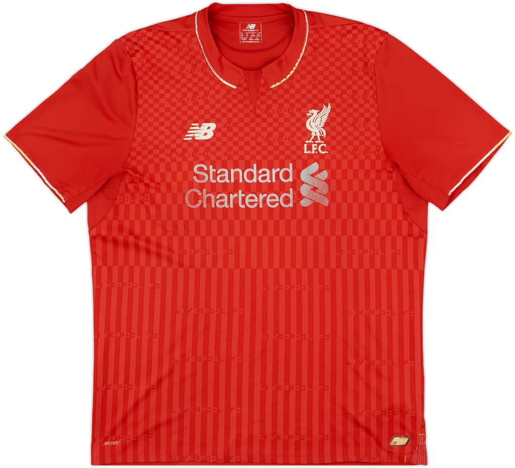 2015-16 Liverpool Home Shirt - 4/10 - (XL)
