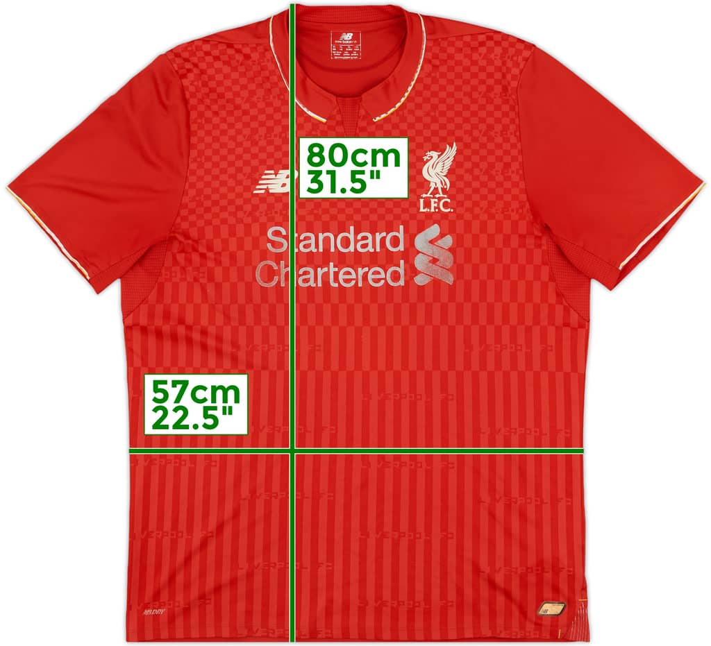 2015-16 Liverpool Home Shirt - 4/10 - (XL)