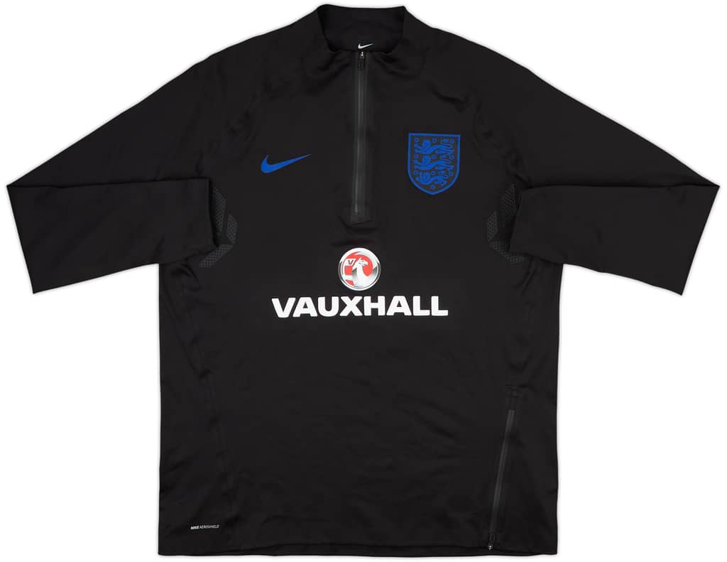 2018-19 England Nike 1/4 Zip Drill Top - 8/10 - (XL)