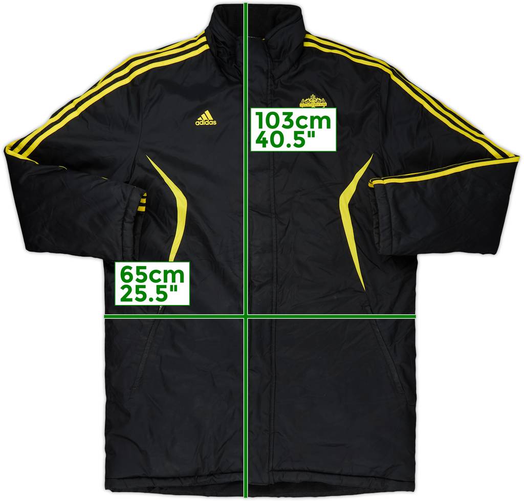 2010-11 Liverpool adidas Abrigo acolchado de banquillo - 6/10 - (L)