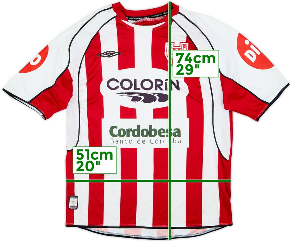 2005-06 Instituto Home Shirt - 6/10 - (M)