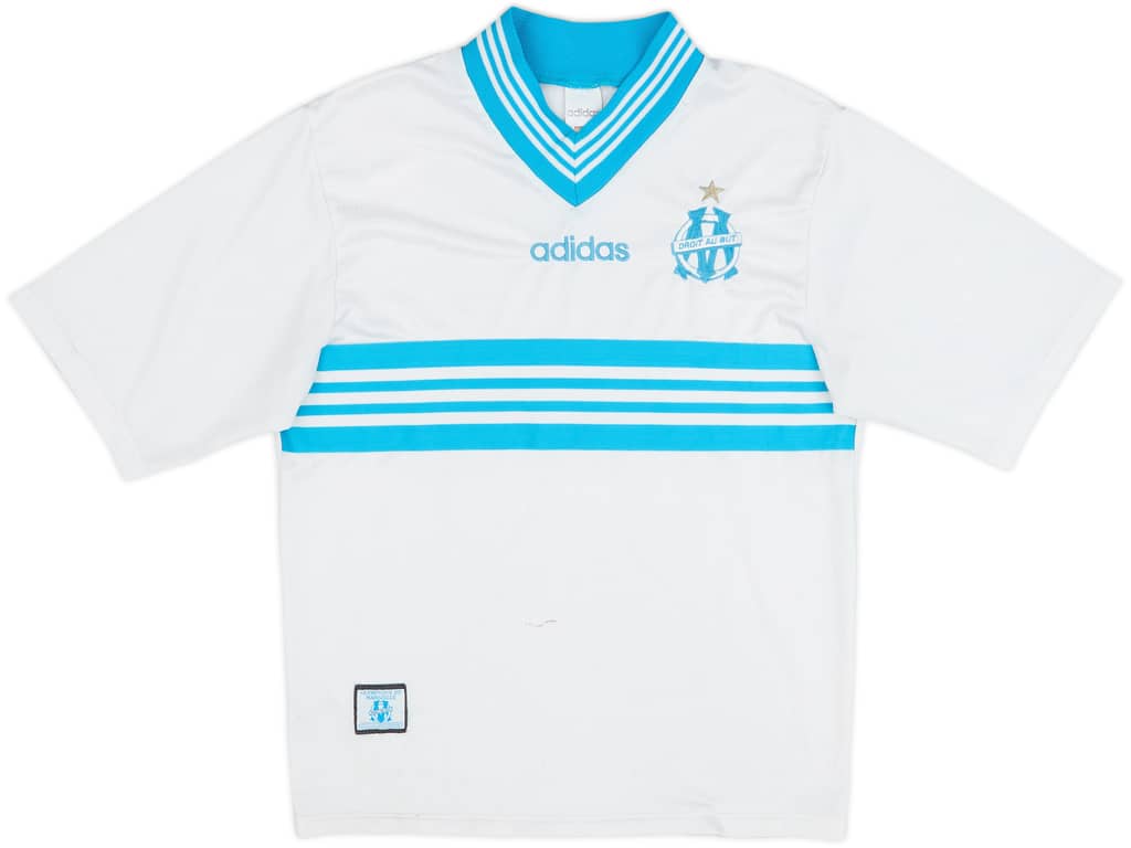 1997-98 Olympique Marseille Home Shirt - 6/10 - (S)