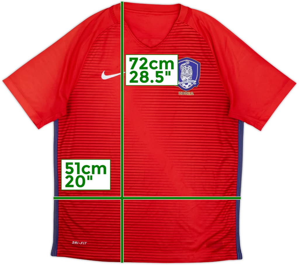 2016-17 South Korea Home Shirt - 5/10 - (M)