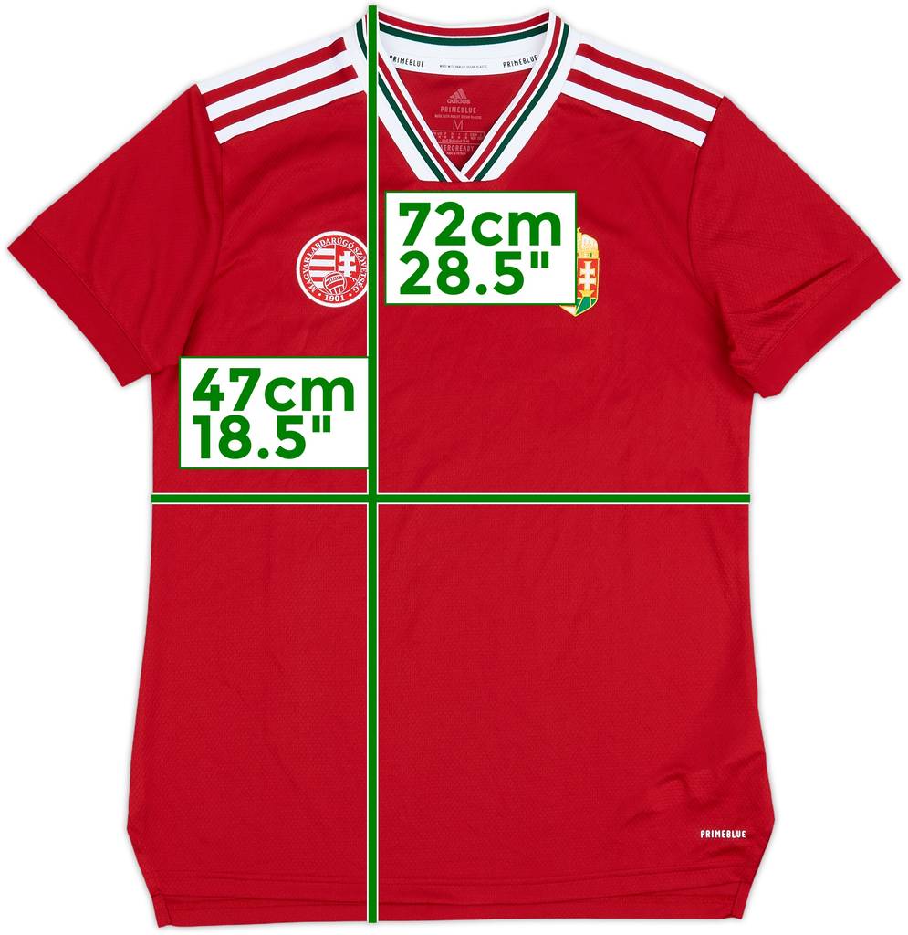 2021-22 Hungary Women's Home Shirt - 10/10 - (Women's M)